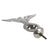 Original German WWII NSDAP National Socialist Party First Pattern Flag Pole Finial "Topper" - Aluminum Original Items