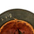 Original German WWII M40 Single Decal Army Heer Steel Helmet with Damaged Liner - EF62 Original Items