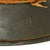 Original German WWII M40 Single Decal Army Heer Steel Helmet with Damaged Liner - EF62 Original Items