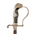 Original German WWII Monogrammed Officer's Lion Head Sword by Gottfried Weyersberg Söhne KG with Scabbard Original Items