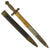 Original U.S. Mexican-American War Rare First Year Production Ames Model 1832 Artillery Short Sword with Scabbard - Partially Coated with Protectant Original Items