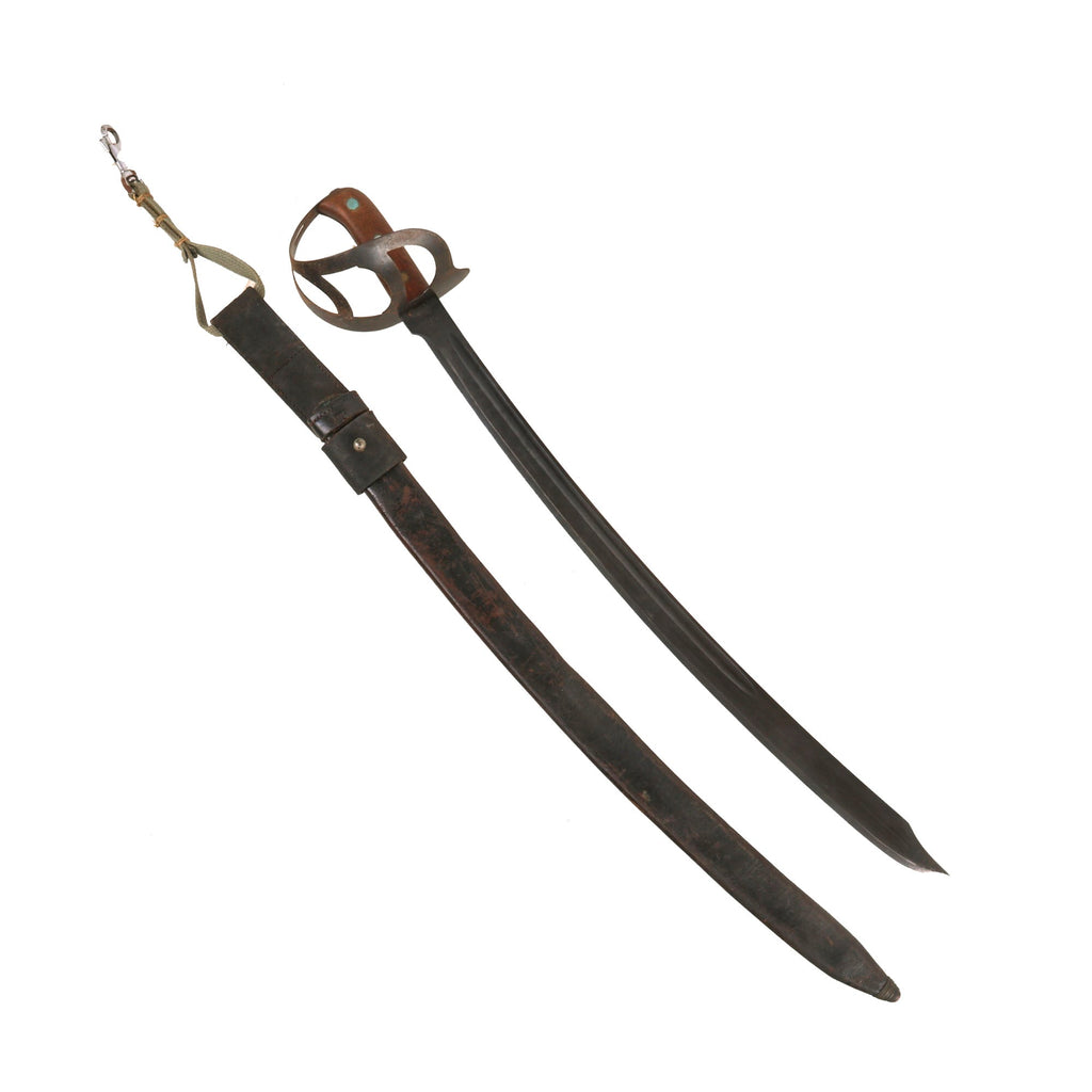 Original Rare Dutch KNIL M-1898/1911 Klewang Cutlass by Hembrug Arsenal with Scabbard Original Items