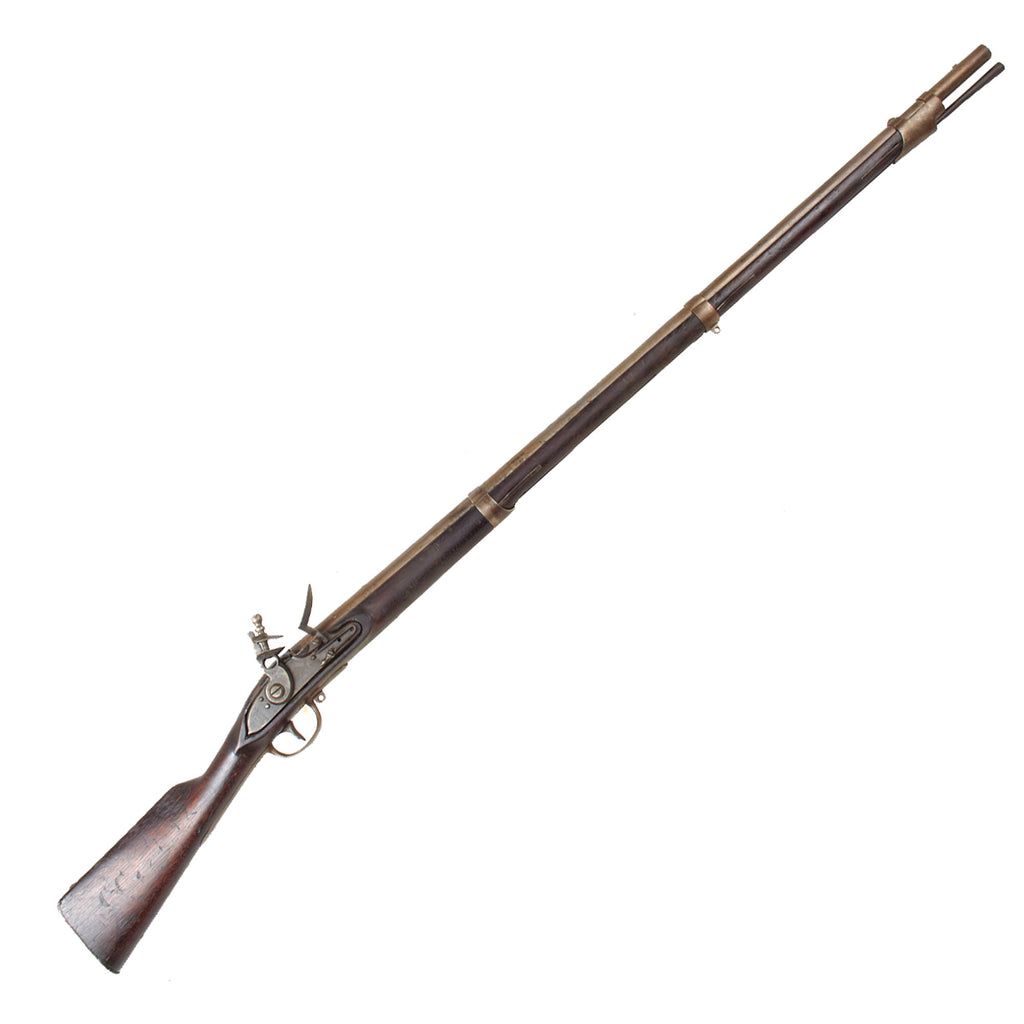 Original U.S. Springfield Model 1816 Flintlock Musket by Harpers Ferry Dated 1817 - Unconverted Original Items