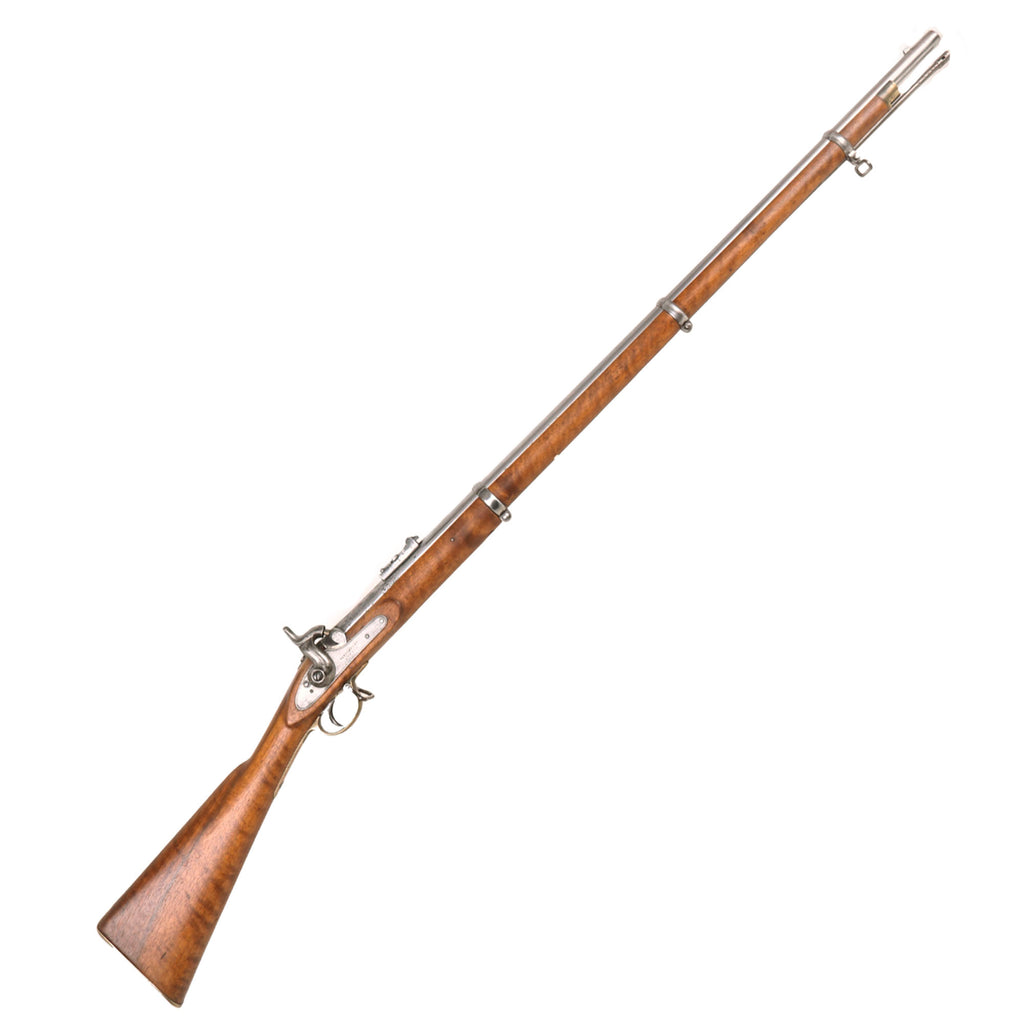 Original U.S. Civil War 3rd Model P-1853 Enfield Percussion Export Rifle by Potts & Hunt with Figured Stock Original Items