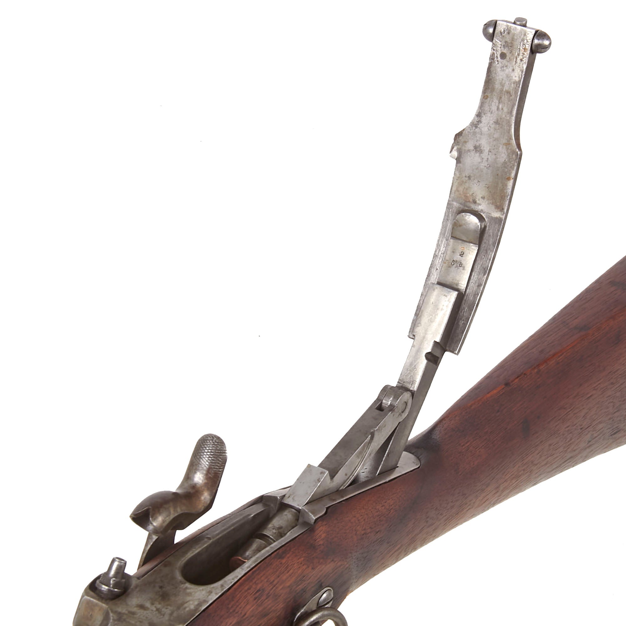 Mardill Rind Original U.S. Civil War J.H. Merrill M1858 2nd Type Saddle Ring Breech ...