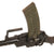 Original WWII Danish Madsen Display Light Machine Gun with Magazine Pouch, Two Magazines, and Tool Pouch - No. 2209 Original Items