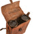 Original French WWII Binoculars with Spring-Loaded Eyepiece Cover & Named Case Original Items
