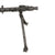 Original German WWII 1942 Dated MG 34 Display Machine Gun by Waffenwerke Brünn with Bakelite Butt Stock, WWII Marked Belt Drum and Belt Original Items