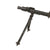 Original German WWII 1942 Dated MG 34 Display Machine Gun by Waffenwerke Brünn with Bakelite Butt Stock, WWII Marked Belt Drum and Belt Original Items