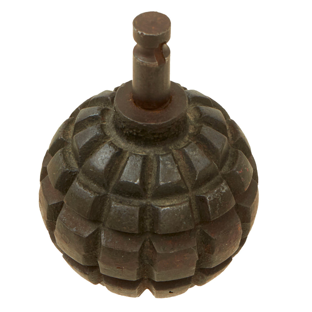 Original German WWI Model 1913 Kugel Hand Fragmentation Grenade - Kugelhandgranate - Inert Original Items