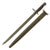 Original U.S. WWI M1917 Enfield Rifle & Trench Gun Bayonet by Remington with Scabbard - Dated 1917 Original Items