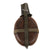 Original German WWII Afrikakorps Coconut Canteen by Ritter with Bakelite Cup and Canvas Harness Original Items