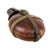 Original German WWII Afrikakorps Coconut Canteen by Ritter with Bakelite Cup and Canvas Harness Original Items