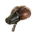 Original German WWII Afrikakorps Coconut Canteen by Ritter with Bakelite Cup and Canvas Harness Original Items