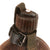 Original German WWII Afrikakorps Coconut Canteen by Ritter with Bakelite Cup and Canvas Harness Original Items