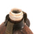 Original German WWII Afrikakorps Coconut Canteen by Ritter with Bakelite Cup and Canvas Harness Original Items