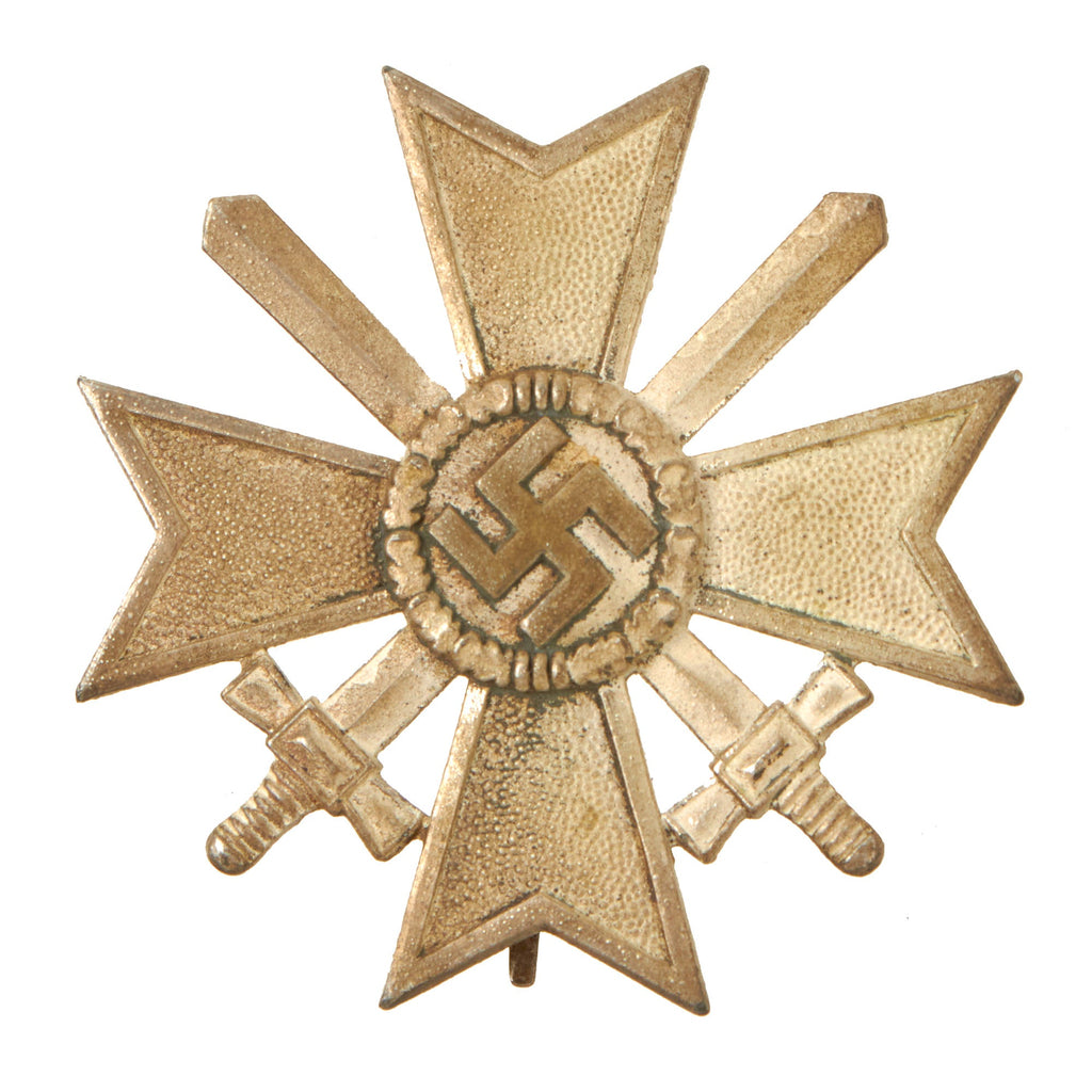Original German WWII War Merit Cross 1st Class KvKI with Swords by Klein & Quenzer A.G. - Kriegsverdienstkreuz Original Items