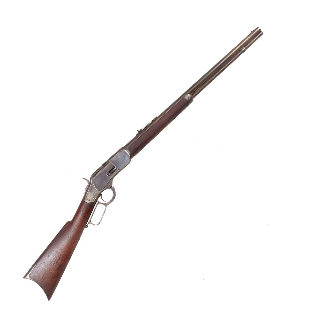 Original U.S. Winchester Model 1873 .32-20 Repeating Rifle with Round Barrel Made in 1885 - Serial 190965B Original Items