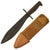 Original U.S. WWI Model 1917 Bolo Knife by Plumb Philadelphia Dated 1918 with 1917-Dated Canvas Scabbard Original Items