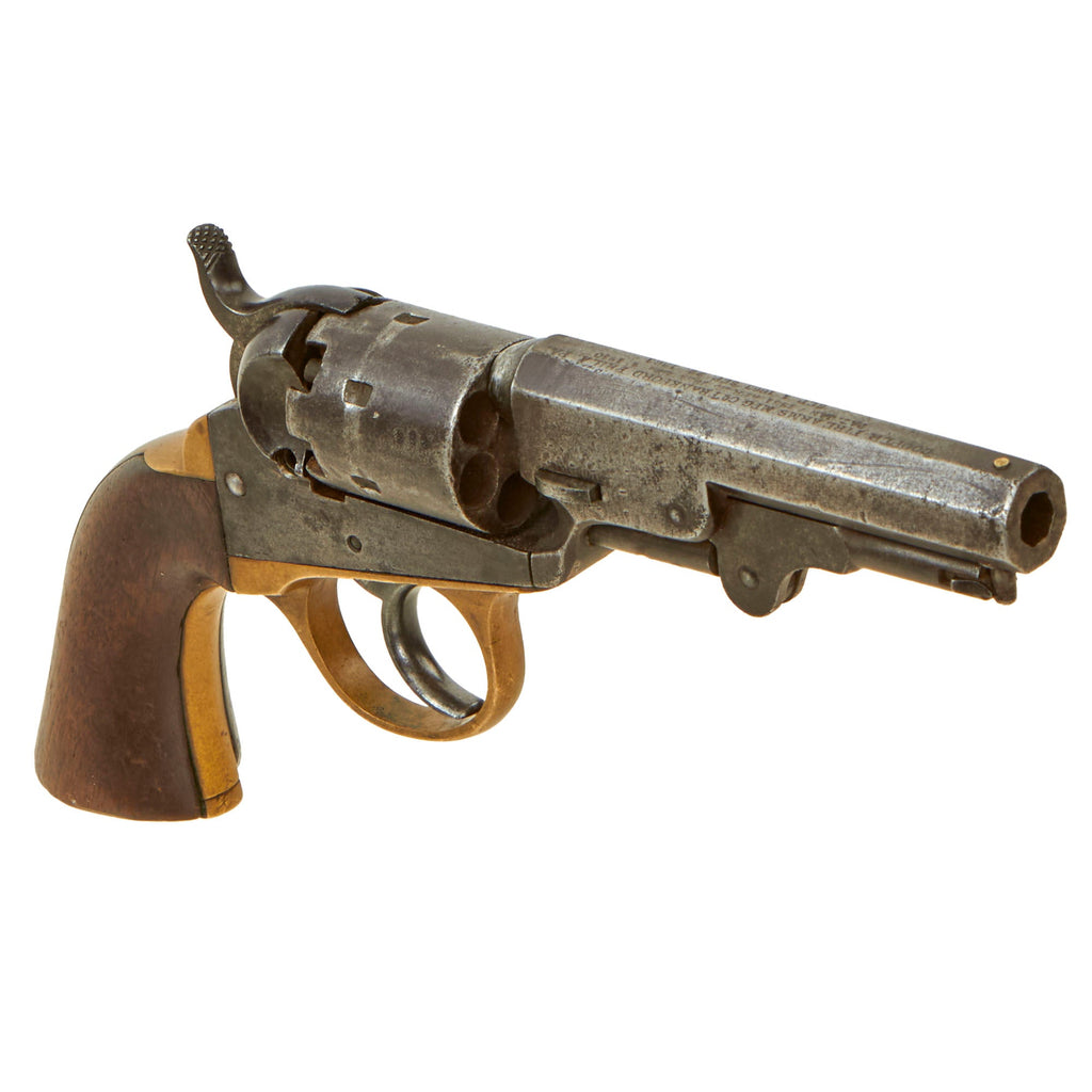 Copper Revolver Original U.S. Civil War Era Cooper Firearms Mfg. Co. Double Action .31 ...