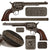 Original U.S. Colt Frontier Six Shooter SAA .44-40 Revolver Made in 1883 with 7 1/2 Barrel - Matching Serial 96296 Original Items