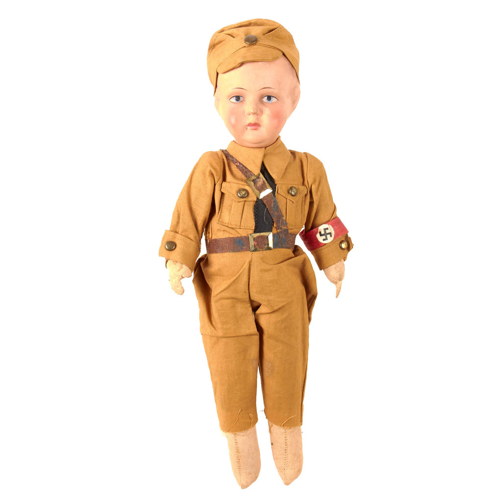 Original German WWII "Kleine SA-Mann" Doll for Children - Damaged / Missing Boots - Sturmabteilung Original Items