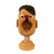 Original U.S. WWII Anti-Axis der Führer Adolf Wooden Nutcracker - Screw Style Original Items