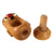 Original U.S. WWII Anti-Axis der Führer Adolf Wooden Nutcracker - Screw Style Original Items