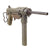 Original U.S. WWII Type M3A1 Grease Gun Display SMG with Live Barrel and Magazine Original Items