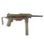 Original U.S. WWII Type M3A1 Grease Gun Display SMG with Live Barrel and Magazine Original Items