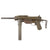 Original U.S. WWII Type M3A1 Grease Gun Display SMG with Live Barrel and Magazine Original Items