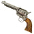 Original U.S. Surcharged Artillery Model Colt .45cal Nickel-Plated Single Action Army Revolver Made in 1890 with Stag Grips, Factory Letter, and Named Research - Serial 131448 Original Items