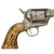Original U.S. Surcharged Artillery Model Colt .45cal Nickel-Plated Single Action Army Revolver Made in 1890 with Stag Grips, Factory Letter, and Named Research - Serial 131448 Original Items
