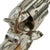 Original U.S. Surcharged Artillery Model Colt .45cal Nickel-Plated Single Action Army Revolver Made in 1890 with Stag Grips, Factory Letter, and Named Research - Serial 131448 Original Items
