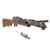 Original German WWII 1942 Dated Portuguese Contract MP34(ö) Steyr Solothurn Display Gun with Magazine and Bolt Assembly Original Items