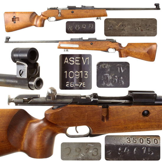 Original Finnish M/28-76 Mosin-Nagant Target and Marksman Rifle Serial 35050 with Sniper Scope Rail - Antique Tula Receiver Dated 1895 Original Items