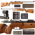 Original Finnish M/28-76 Mosin-Nagant Target and Marksman Rifle Serial 35050 with Sniper Scope Rail - Antique Tula Receiver Dated 1895 Original Items