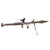 Original Soviet Bulgarian Cold War RPG-7 Rocket Propelled Grenade Inert Launcher RPG with Bipod, Bulgarian PGO-7 Scope & Inert Chinese Type 69 Rocket Round Original Items
