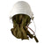 Original Chinese Air Force Late Cold War TK-4A High Altitude Flight Helmet Set in Crate - Dated 1994 Original Items