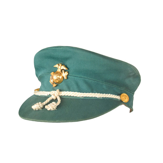 Original U.S. WWII Marine Corps USMC Named Women's Hobby Hat by Knox - Corporal Marjorie Jeanne Klee - Aviation Women’s Reserve Squadron Original Items