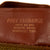 Original U.S. WWII Named USAAF Officer’s Crusher Visor Cap by Dobbs of New York - Distinguished Flying Cross Recipient Ralph E. Poesnecker Original Items