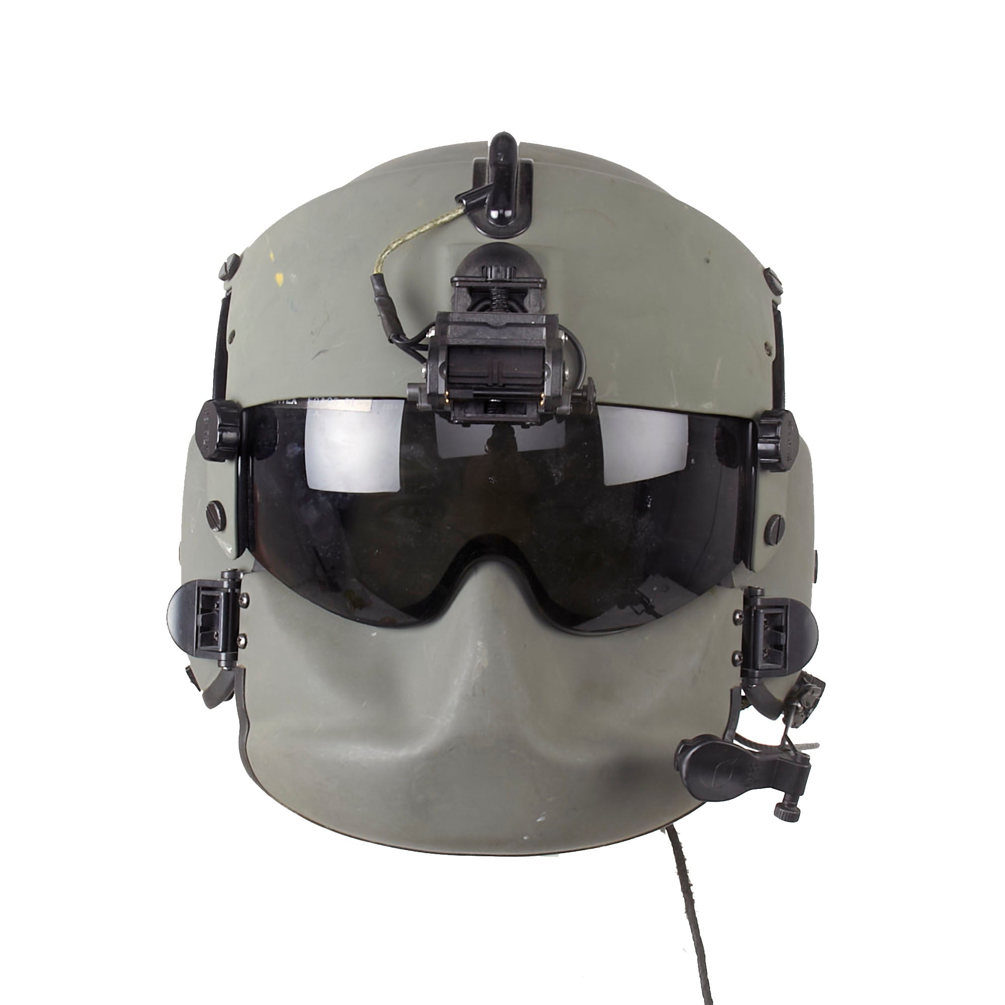 Original U.S. Gentex HGU-56/P Rotary Wing Helicopter Helmet with Maxil – International Military Antiques