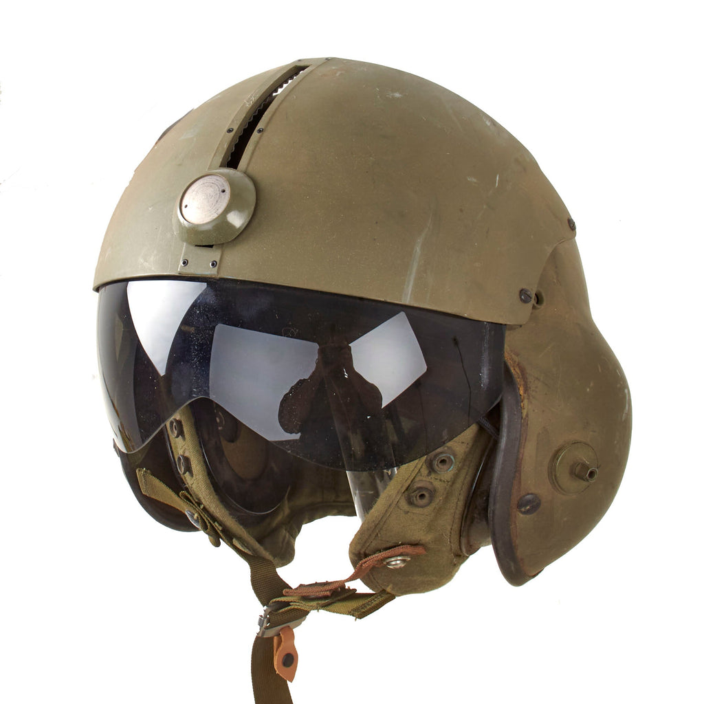 Original U.S. Vietnam War Era Astrocom Helicopter Pilot SPH-4 Helmet - Dated 1978 - Size Regular Original Items