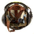 Original U.S. Navy Gentex SPH-4 Helicopter Helmet with Ramshorn Dual Visor and Tape Original Items