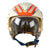 Original U.S. Vietnam War USN USMC Pilot APH-6 Dual Ramshorn Flight Helmet Original Items
