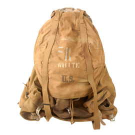 Original U.S. WWII Army J.Q.D. 88B Mountain Rucksack with Tubular Steel Frame by Hinson Mfg. Co. - 1943