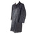 Original German WWII Officer's Private Purchase Gray Leather Greatcoat by Tschacke & Co. of Dresden Original Items