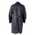 Original German WWII Officer's Private Purchase Gray Leather Greatcoat by Tschacke & Co. of Dresden Original Items