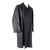 Original German WWII Officer's Private Purchase Gray Leather Greatcoat by Tschacke & Co. of Dresden Original Items