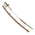 Original U.S. Civil War Model 1860 Light Cavalry Saber with Scabbard & Possible Unit Markings - Sharpened Original Items